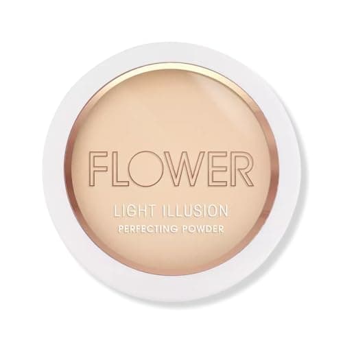 FLOWER BEAUTY By Drew Barrymore Light Illusion Perfecting Powder (Caramel) — Beige