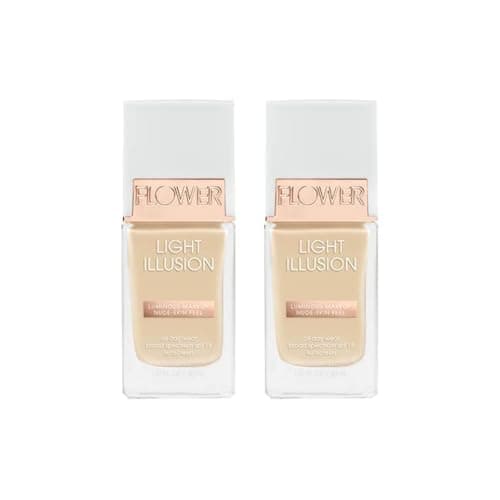 FLOWER BEAUTY Light Illusion SPF Foundation - Porcelain (Pack of 2)