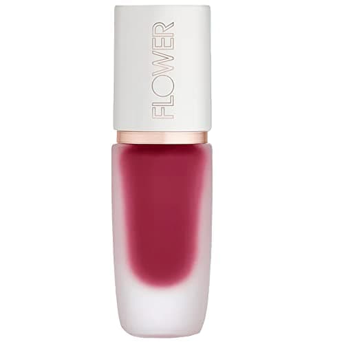 FLOWER BEAUTY Perfect Pout Lip Color by Drew Barrymore - Soft Matte Finish Liquid Lipstick — Raspberry