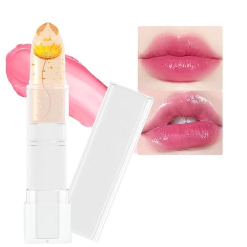 Crystal Flower Changing Lipstick - Long Lasting Lip Care — 04#Yellow flower