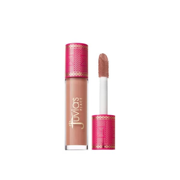Juvia's Place High Shine Creamy Smooth Lip Gloss 16 oz, Flower Girl Non-Sticky Long Lasting Iridescent Clear Glow — Bronzed Sugar