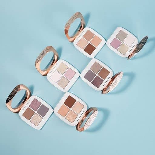 FLOWER BEAUTY Petal Play Shadow Quad Eyeshadow Palette - Gilded Lily (Pack of 3)