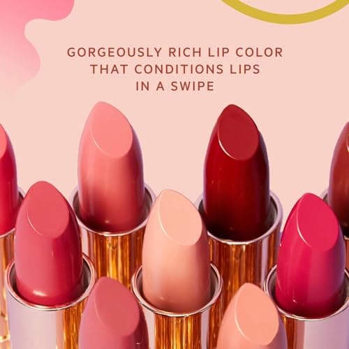 FLOWER BEAUTY By Drew Barrymore Petal Pout Lipstick - Nourishing & Highly Pigmented Lip Color