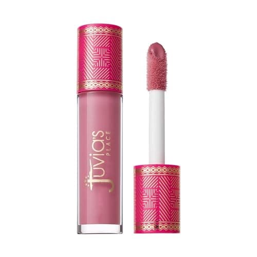 Juvia's Place High Shine Creamy Smooth Lip Gloss 16 oz, Flower Girl Non-Sticky Long Lasting Iridescent Clear Glow — Kiss Me