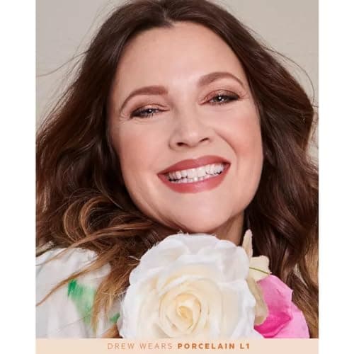 Refined Title: FLOWER BEAUTY Get Real Serum Foundation - Soft Sand