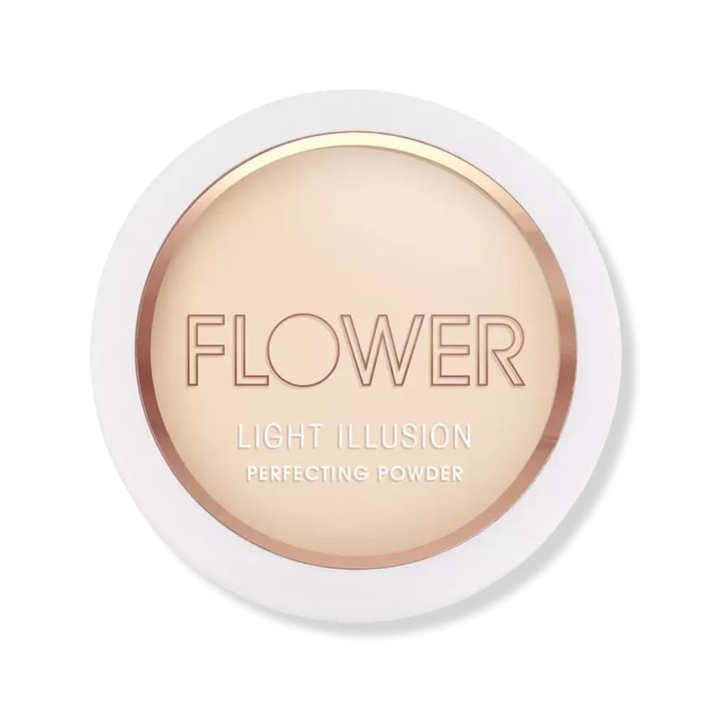 FLOWER BEAUTY Light Illusion Perfecting Powder - Pressed Powder Face Makeup