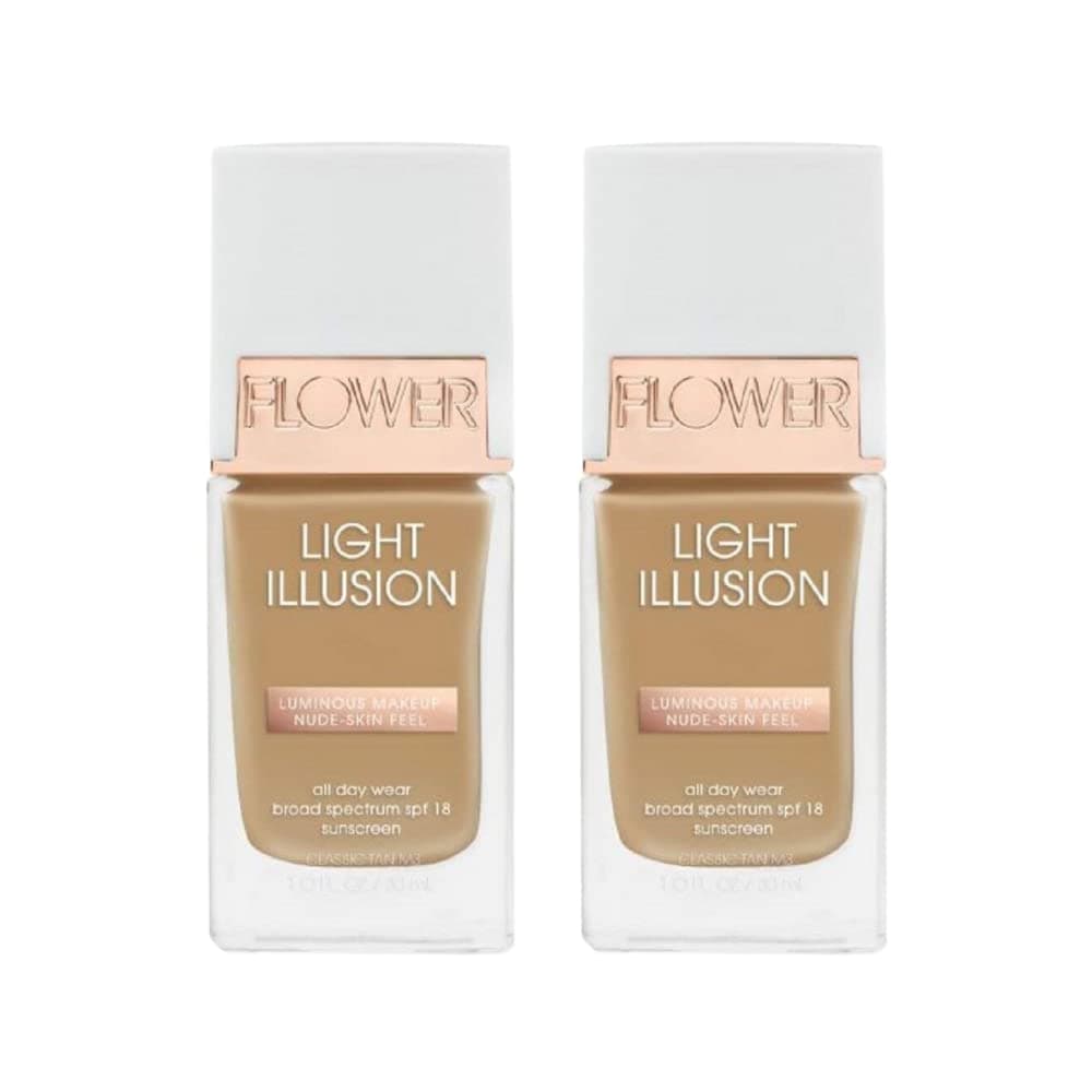 Light Illusion Foundation Deep Golden (2-Pack)
