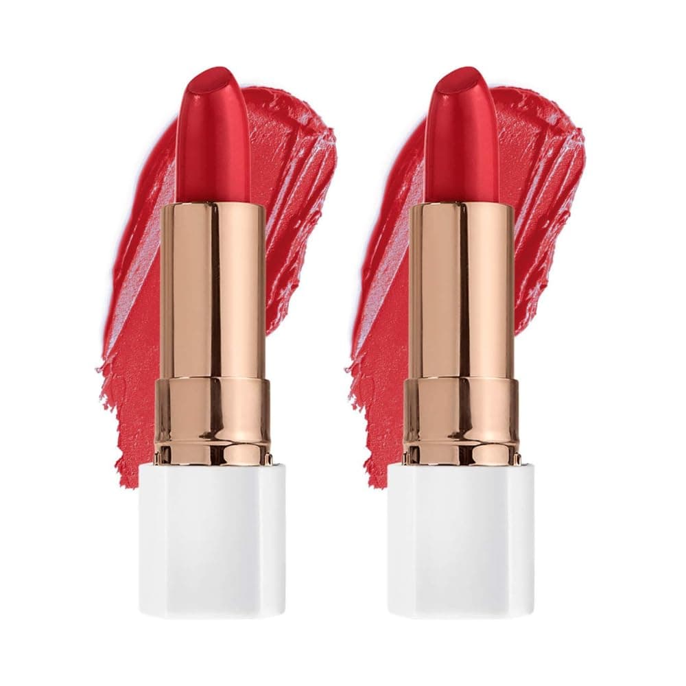FLOWER BEAUTY Petal Pout Velvet Lip Color - Poppy Pout (Pack of 2)