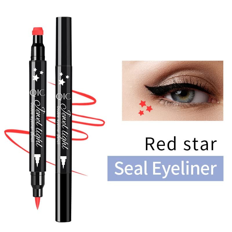 LAMUSELAND Eyeliner Stamp Wingliner for Women — Red Star