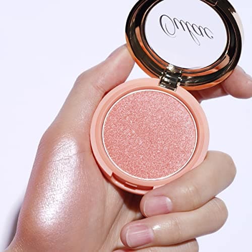 OULAC Pink Lumious Blush Makeup | Shimmer Metallic Glow | Cruelty-Free & Highlight Bling
| OULAC Pink Lumious Blush Makeup | 2 in 1 Powdery Blush & Highlighter | Shape & Highlight Face
| OULAC Pink Lumious Blush Makeup | F06 Pinky Ice | Shimmer Meta