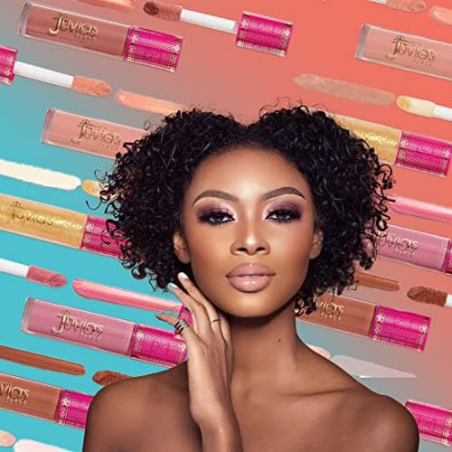 Juvia's Place High Shine Creamy Smooth Lip Gloss 16 oz, Flower Girl Non-Sticky Long Lasting Iridescent Clear Glow