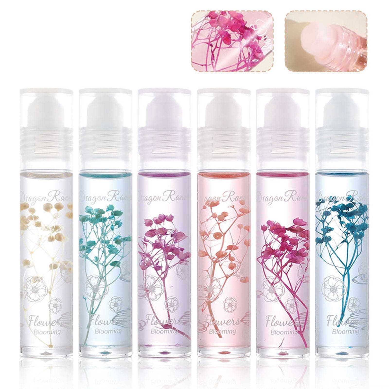 Hydrating Lip Gloss Set, 6Pcs for Women and Girls