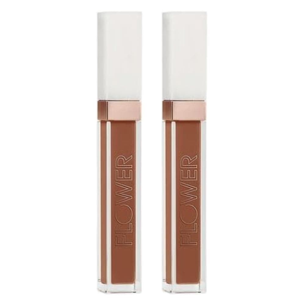 FLOWER BEAUTY Mocha Skin Foundation Concealer, 2 Pack, Radiant Finish